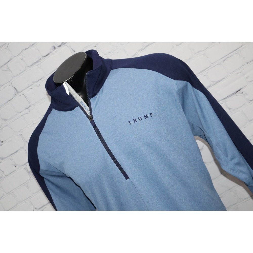 Zero Restriction 1/4 Zip Golf Pullover Mens XXL Donald Trump Golf Performance
